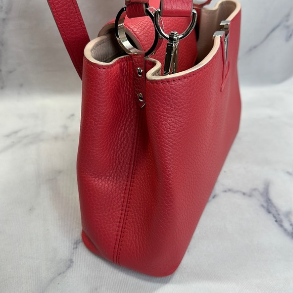 LOUIS VUITTON CAPUCINES BB *PINK RED - Picture 4 of 17